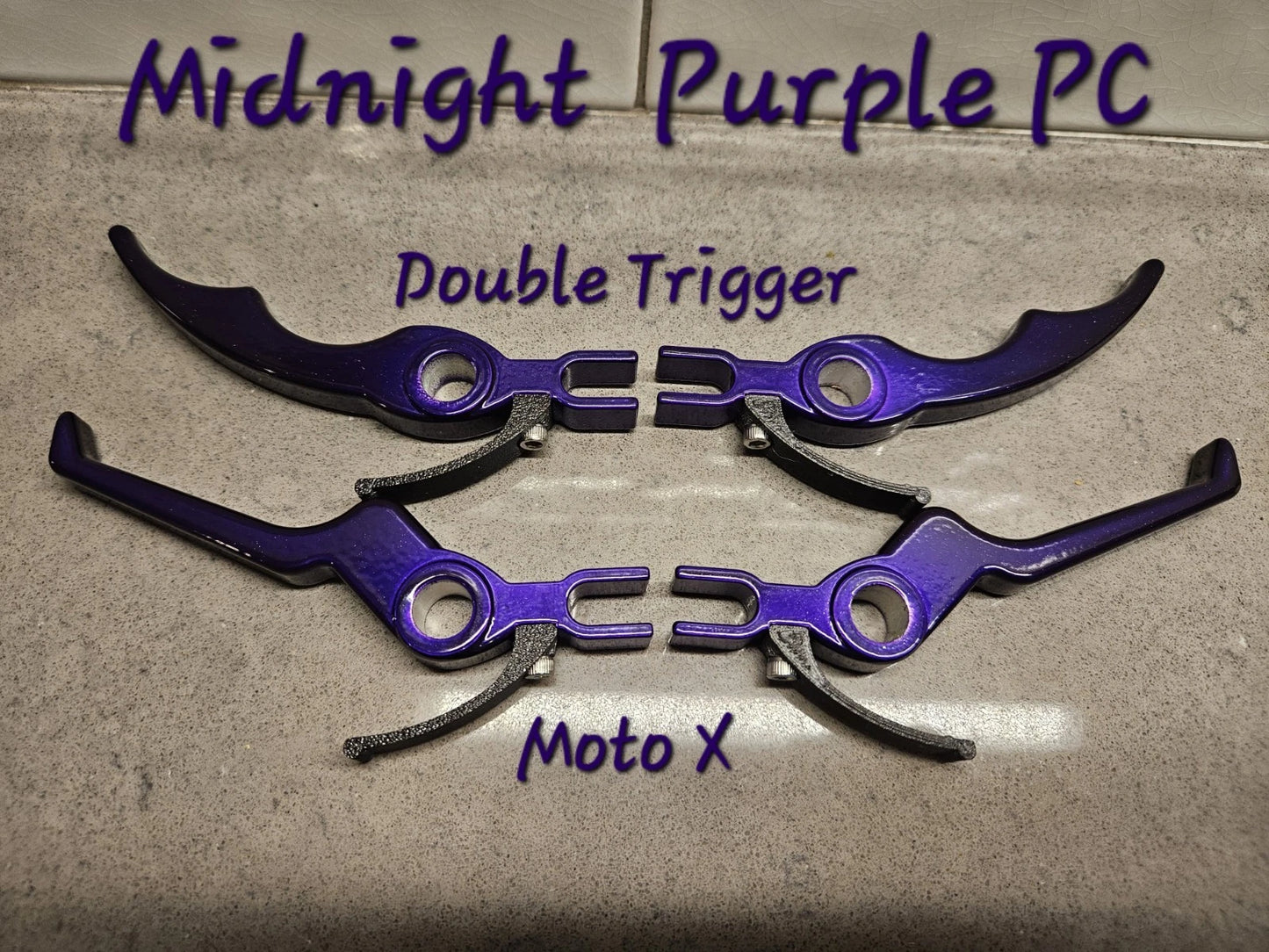 Billet Aluminum Seadoo IBR Throttle & Brake/Reverse Levers Upgrade Trigger Set 2
