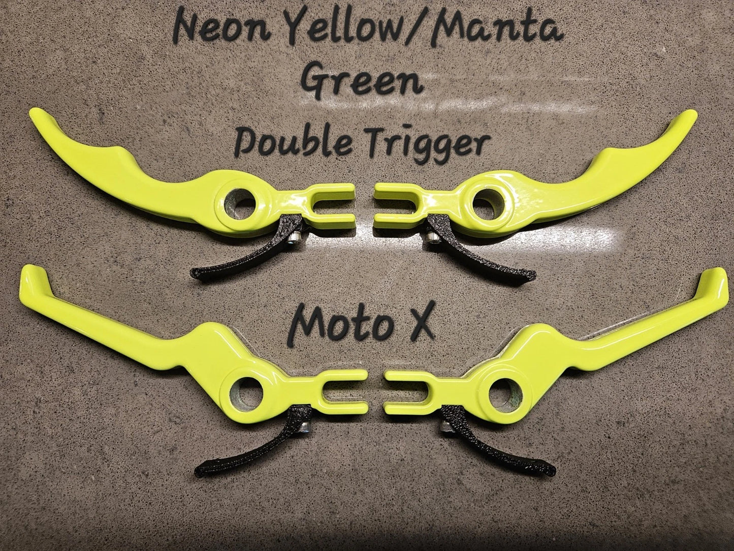 Billet Aluminum Seadoo IBR Throttle & Brake/Reverse Levers Upgrade Trigger Set 2
