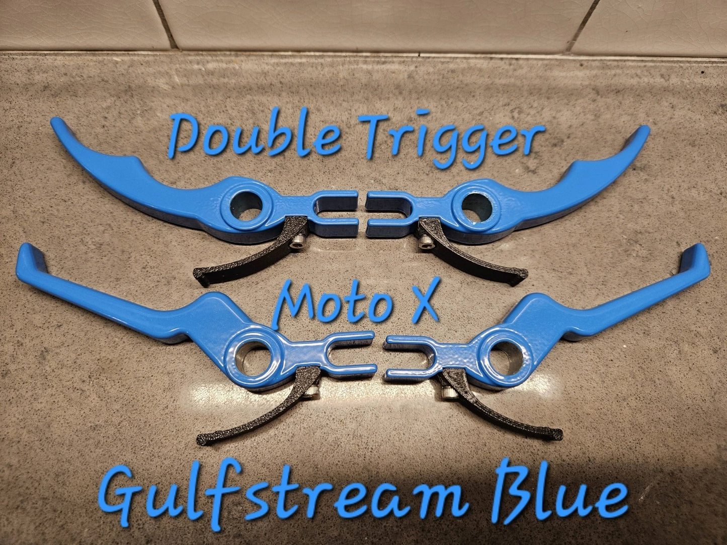 Billet Aluminum Seadoo IBR Throttle & Brake/Reverse Levers Upgrade Trigger Set 2