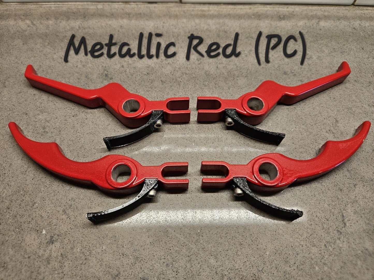 Billet Aluminum Seadoo IBR Throttle & Brake/Reverse Levers Upgrade Trigger Set 2