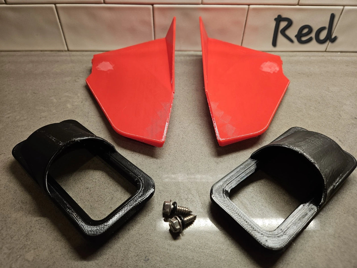 Seadoo Ram Air Intake System Front Air Deflectors Only RXPX GTRX